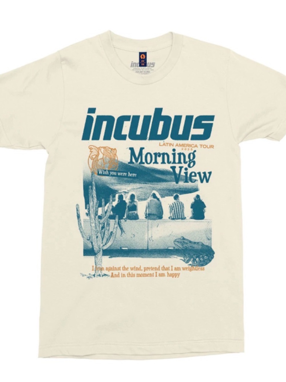 Incubus - Morning View Shirt - NEW - size XL